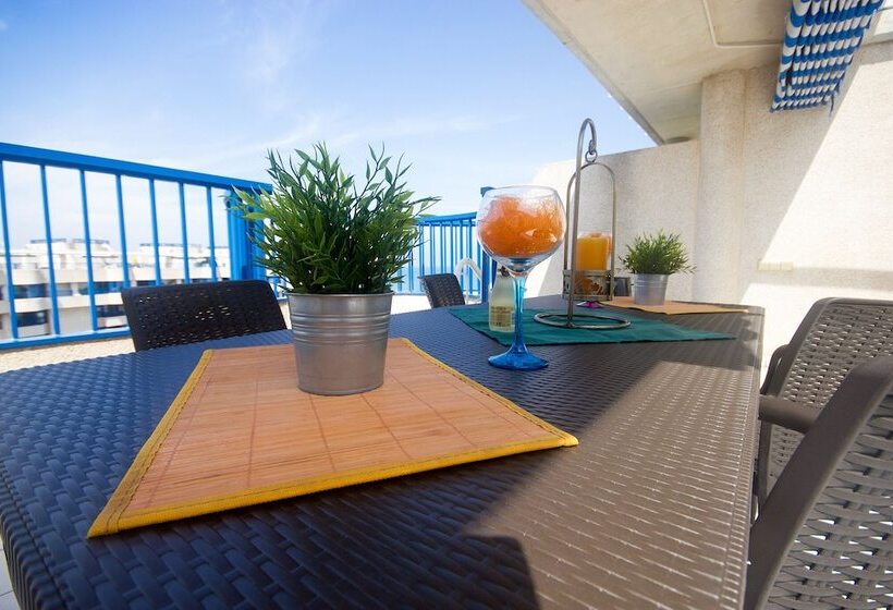 شقة دور أخير غرفتين نوم, Patacona Resort Apartments Primera Linea