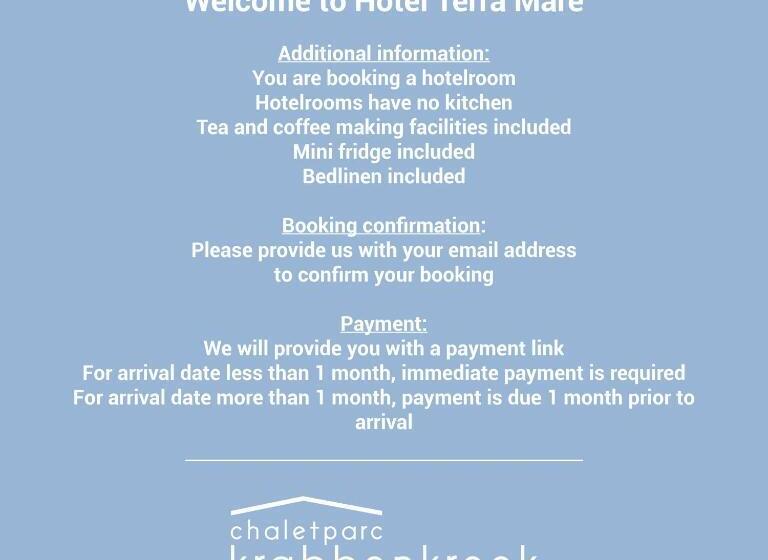 סוויטה, Chaletparc Krabbenkreek Zeeland   Hotel Rooms Terra Mare