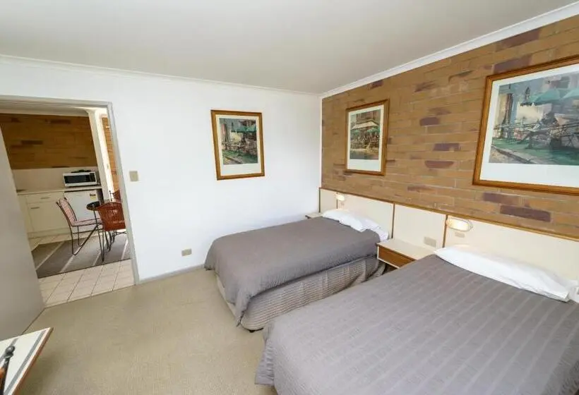１ベッドルームのデラックスアパートメント, Country Comfort Gin Gin Wild Scotsman Motor Inn Qld