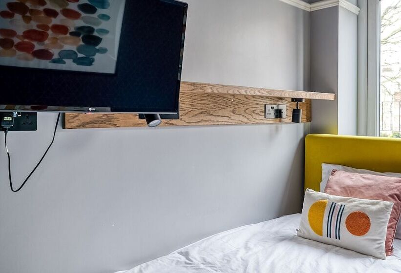 חדר סטנדרט יחיד, Kensington Rooms   Warwick Road