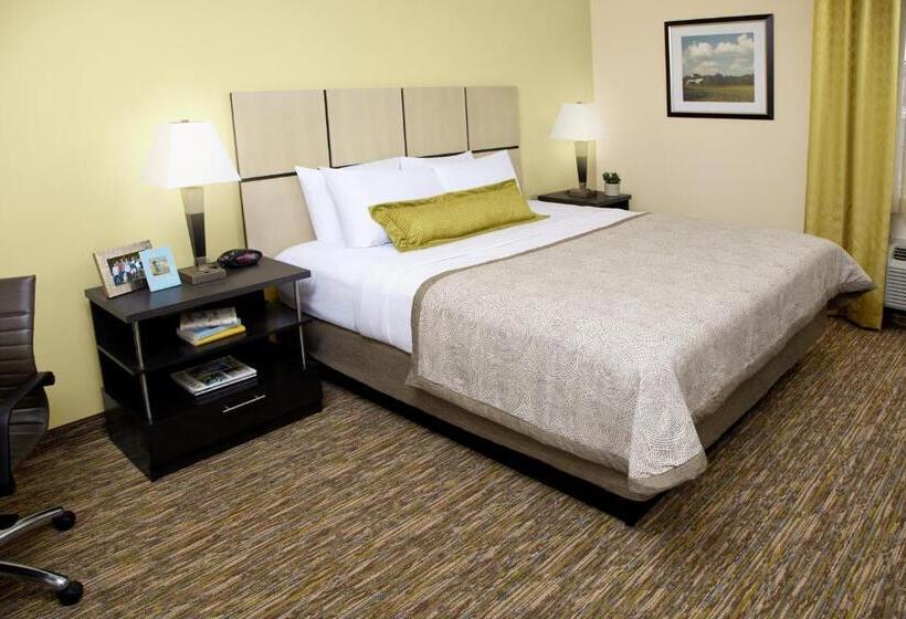 适合残疾人士使用的带超级大床的标准间, Candlewood Suites   Grand Prairie   Arlington, An Ihg