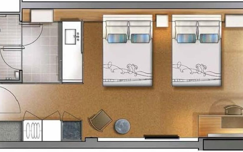 디럭스 룸, Crown Metropol Melbourne