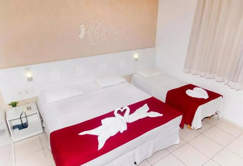 اتاق استاندارد سه نفره, Pousada Perola Dourada Maceió