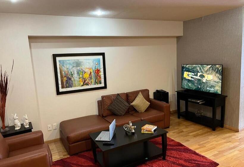 １ベッドルームのデラックスアパートメント, St Isidro Suites Corporate Housing Spa & Wellness Center