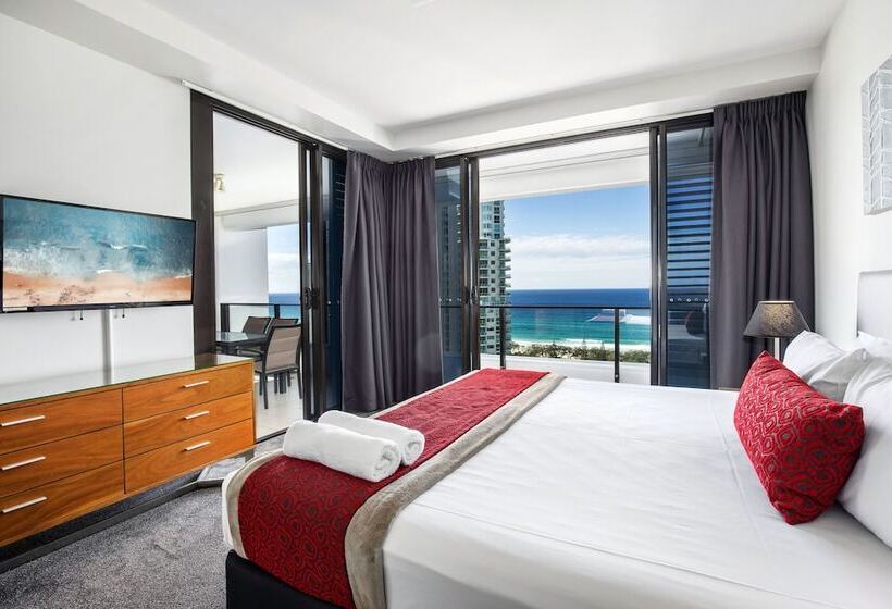 海の見える3ベッドルームアパートメント, Ultra Broadbeach
