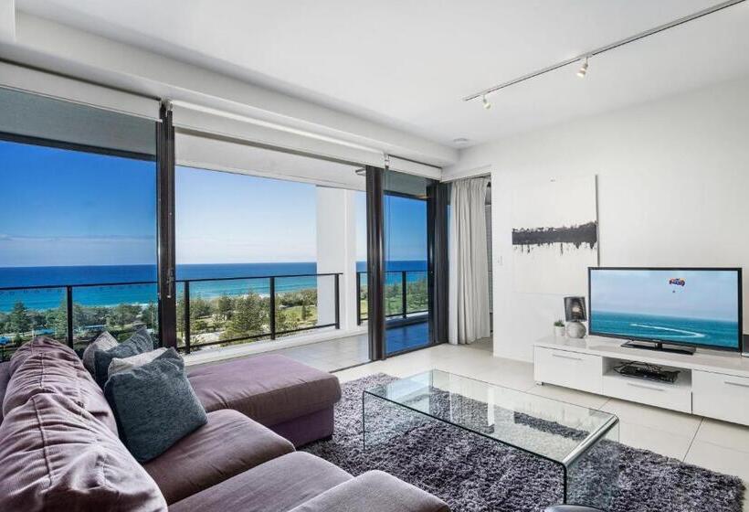 海の見える2ベッドルームアパートメント, Ultra Broadbeach