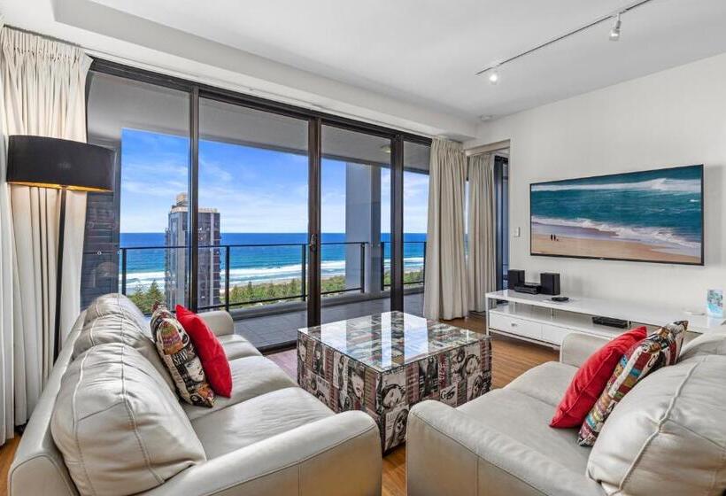 海の見える2ベッドルームアパートメント, Ultra Broadbeach