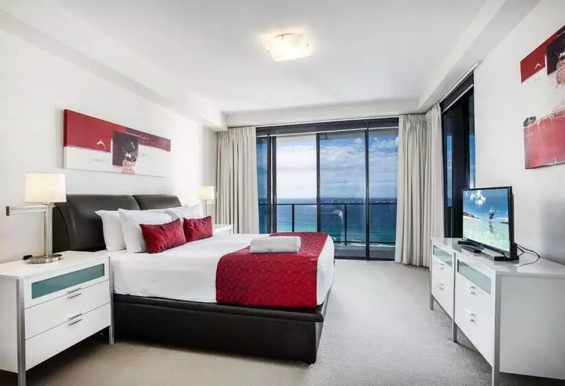 آپارتمان دلوکس 3 خوابه, Ultra Broadbeach