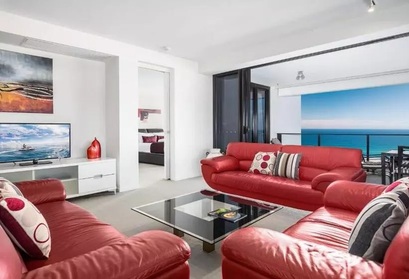 آپارتمان دلوکس 3 خوابه, Ultra Broadbeach