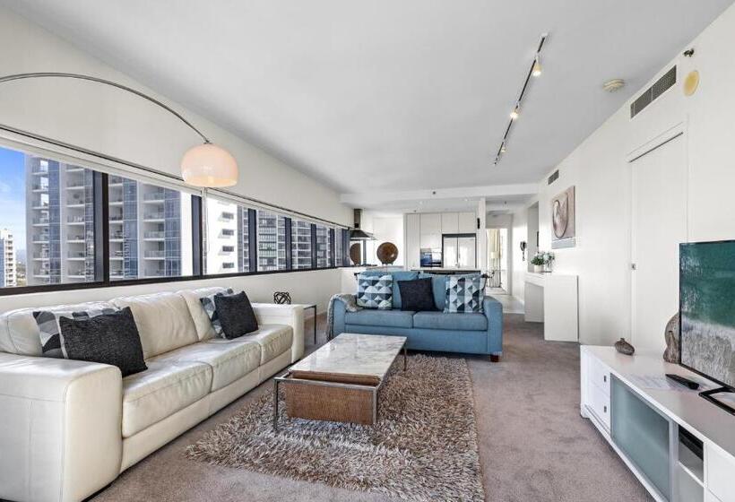 海の見える3ベッドルームアパートメント, Ultra Broadbeach