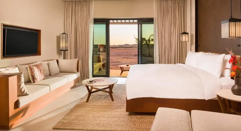 اتاق استاندارد با تراس و چشم‌انداز دریا, Alila Hinu Bay Salalah Mirbat