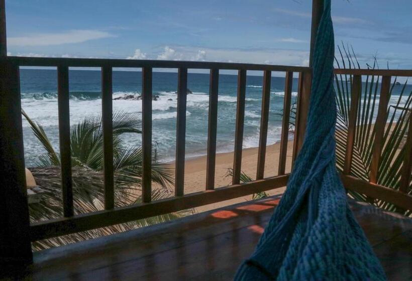 בקתה סטנדרטית עם נוף לים, Cafe Maya   Casa Acalli