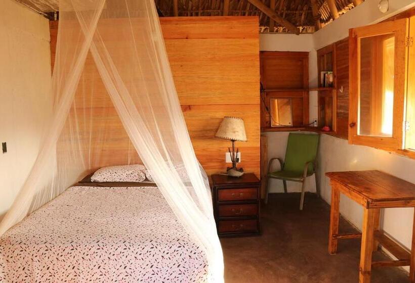 בקתה סטנדרטית עם נוף לים, Cafe Maya   Casa Acalli