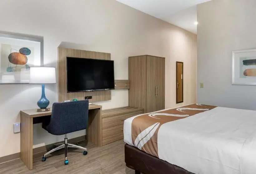 身障者適用キングサイズベッドルーム, Quality Inn Lebanon  Nashville Area