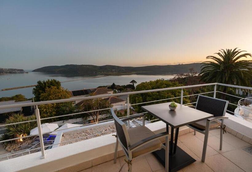 اتاق لوکس با بالکن و چشم‌انداز دریا, Villa Afrikana Guest Suites By Knysna Paradise Collection