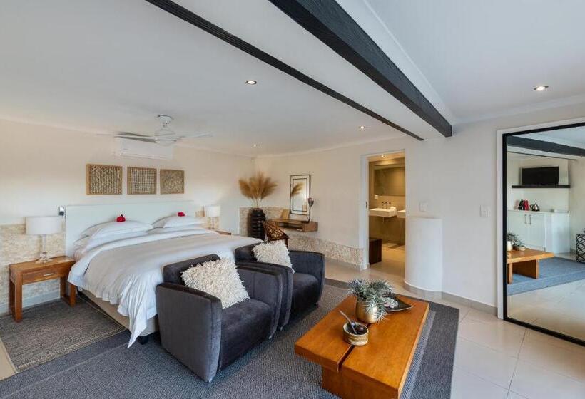 اتاق لوکس با چشم‌انداز دریا, Villa Afrikana Guest Suites By Knysna Paradise Collection