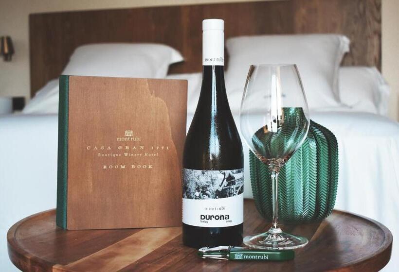 Полулюкс Одноместный с Террасой, Casa Gran 1771   Montrubí Winery Hotel   Adults Only