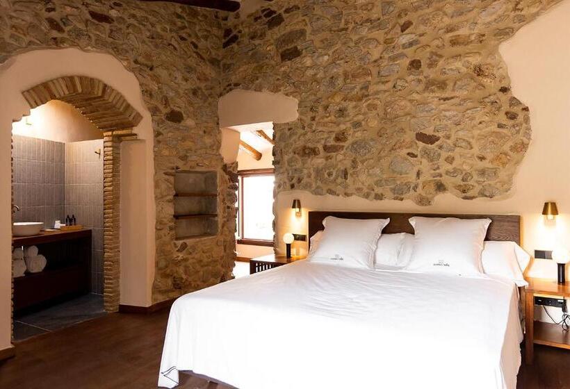 Полулюкс Одноместный с Террасой, Casa Gran 1771 Montrubí Winery Hotel Adults Only