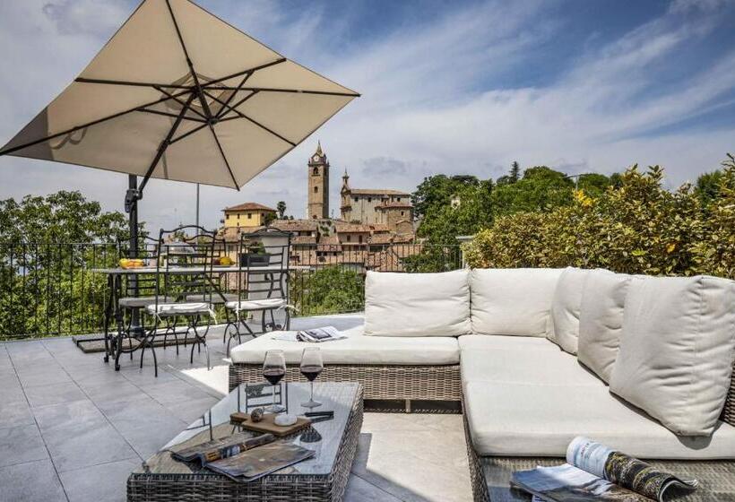 Апартаменты 1 Спальня с Террасой, Villa Gremì   Monforte D Alba
