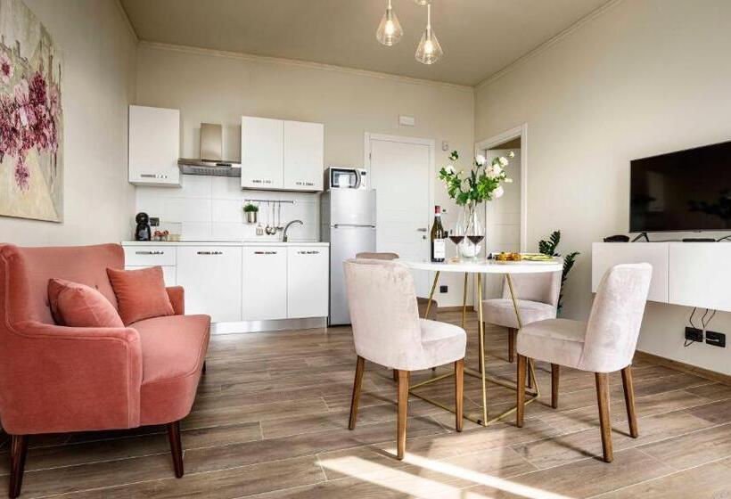 带1个卧室的带阳台的公寓, Villa Gremì   Monforte D Alba