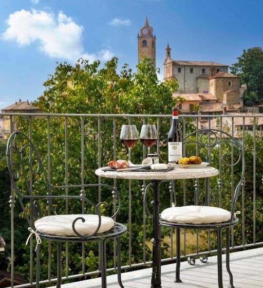 带1个卧室的带阳台的公寓, Villa Gremì   Monforte D Alba