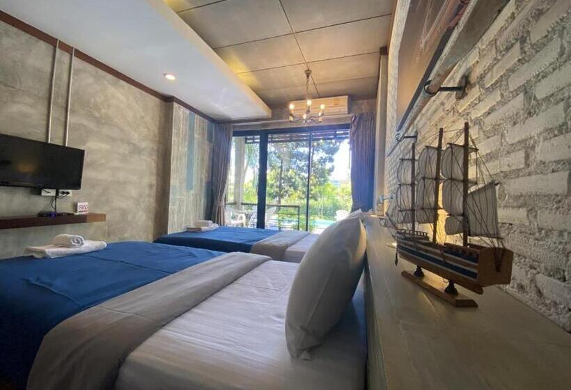 חדר סטנדרט נוף לבריכה, Windy Seaview Resort