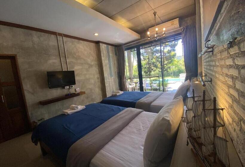 חדר סטנדרט נוף לבריכה, Windy Seaview Resort