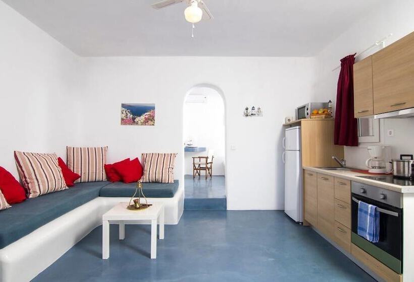 בקתה סטנדרטית עם נוף לים, Nectarios Villa   Studios & Suites Adults Only