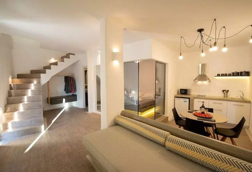 Sviitti 2 Makuuhuonetta, Nectarios Villa   Studios & Suites Adults Only