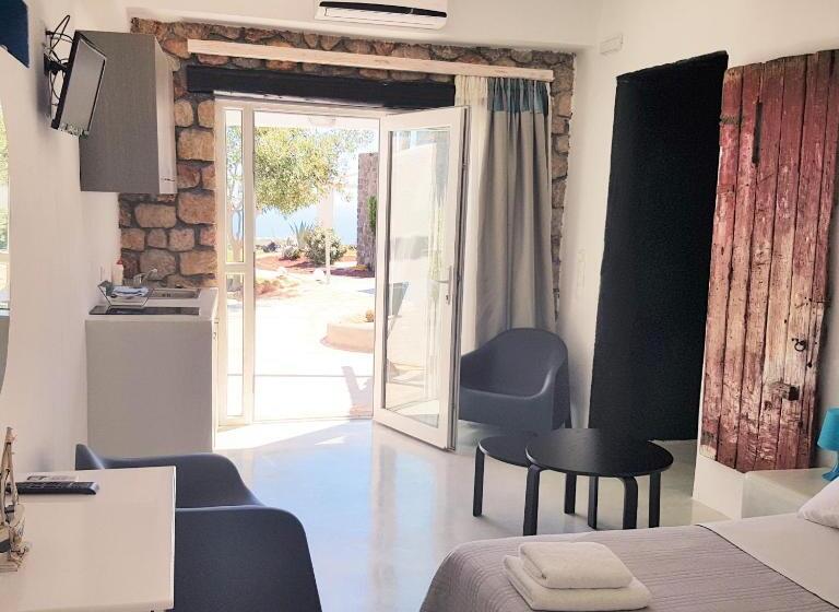 סטודיו סופריור עם נוף לים, Nectarios Villa   Studios & Suites Adults Only