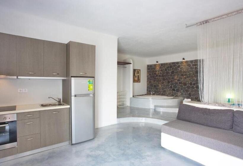 סוויטה עם ג'קוזי, נוף לים, Nectarios Villa   Studios & Suites Adults Only