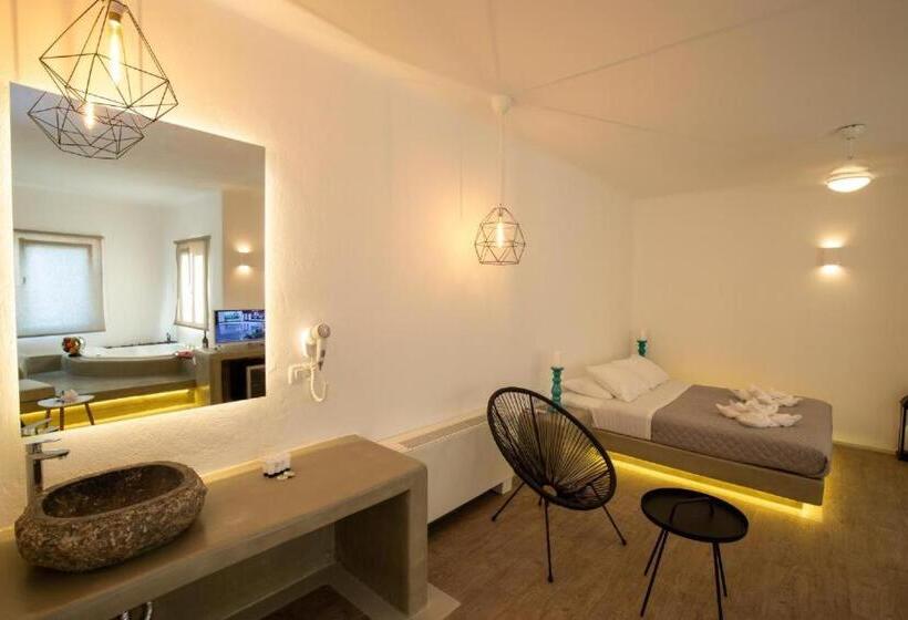 침실 2개 스위트, Nectarios Villa   Studios & Suites Adults Only