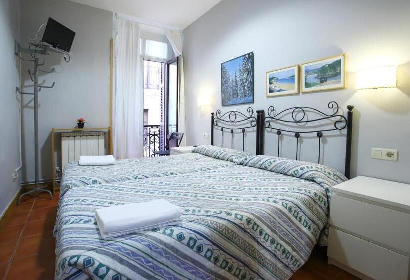 غرفة قياسية حمام مشترك, Pensión San Telmo / San Juan