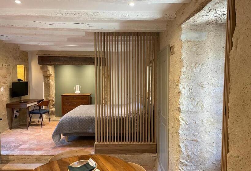 キングサイドベッドのスタンダードワンルーム, Clos Saint Léonard