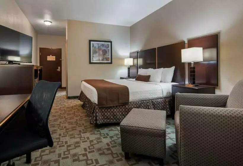 キングサイズベッドのスタンダードルーム, Best Western Plus Eastgate Inn & Suites