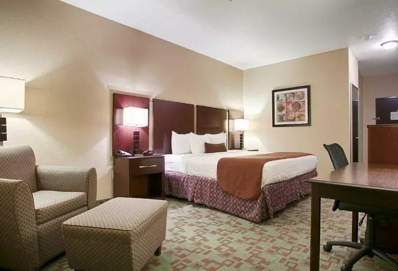 キングサイズベッドのスタンダードルーム, Best Western Plus Eastgate Inn & Suites