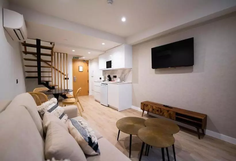 آپارتمان دوبلکس 1 خوابه, Apartamentos Málaga Premium   Calle San Telmo