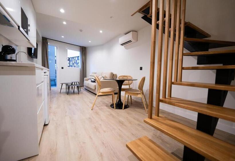 آپارتمان دوبلکس 1 خوابه, Apartamentos Málaga Premium   Calle San Telmo