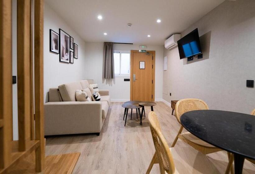 آپارتمان دوبلکس 1 خوابه, Apartamentos Málaga Premium   Calle San Telmo
