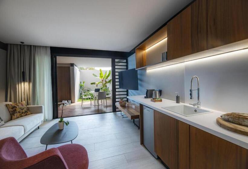 آپارتمان 1 خوابه با تراس, Clos De La Rivière