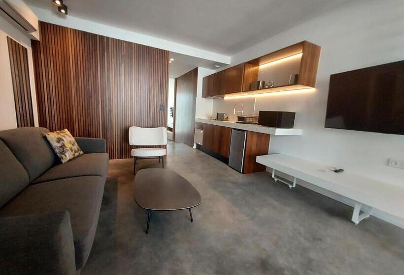 آپارتمان 1 خوابه با تراس, Clos De La Rivière