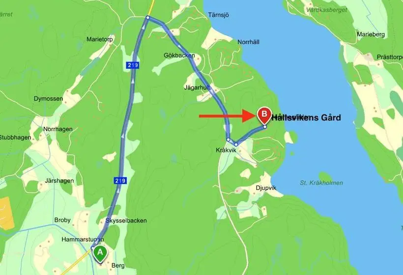 キャビン, Bergs Gård & Hållsvikens Gård