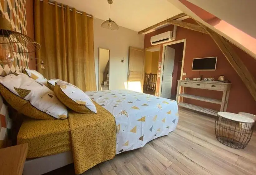 キングサイズベッドのスタンダードルーム, Chambres D Hôtes De La Mauguinière