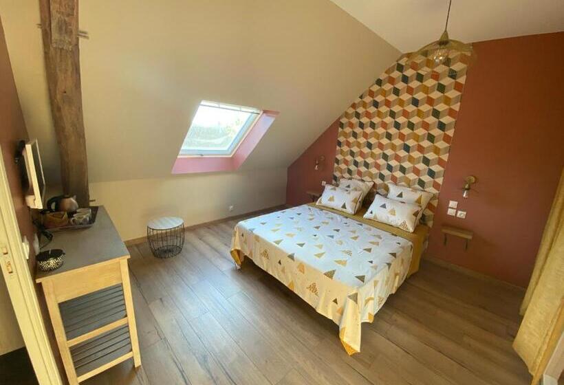 带大床的标准间, Chambres D Hôtes De La Mauguinière