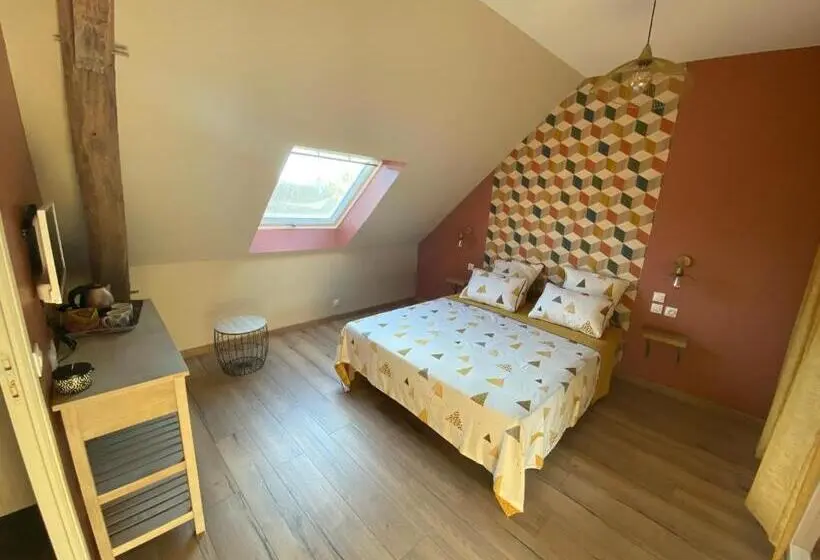 キングサイズベッドのスタンダードルーム, Chambres D Hôtes De La Mauguinière