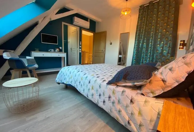 キングサイズベッドのスタンダードルーム, Chambres D Hôtes De La Mauguinière