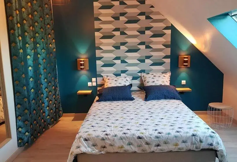 キングサイズベッドのスタンダードルーム, Chambres D Hôtes De La Mauguinière