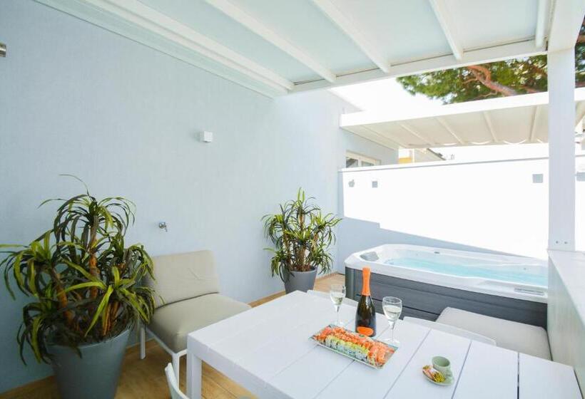침실 2개 스위트, Prime Blue Suite   Appartamenti Con Jacuzzi Privata