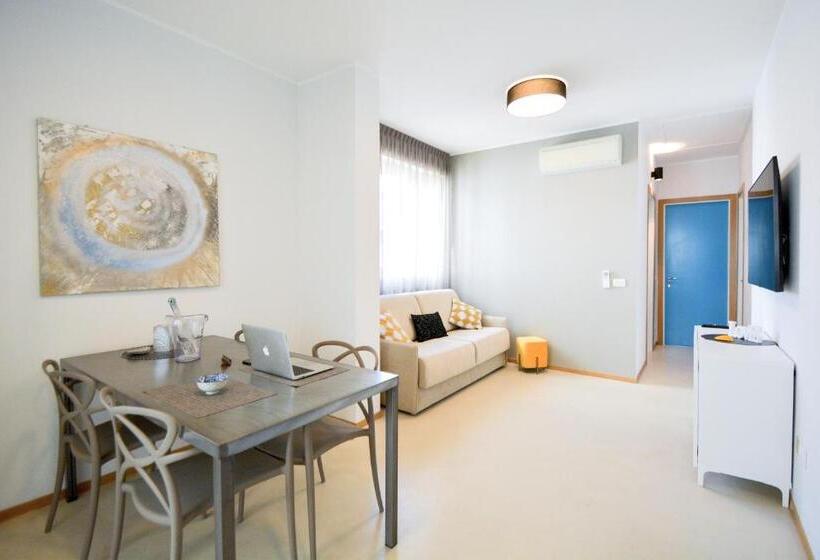 침실 2개 스위트, Prime Blue Suite   Appartamenti Con Jacuzzi Privata