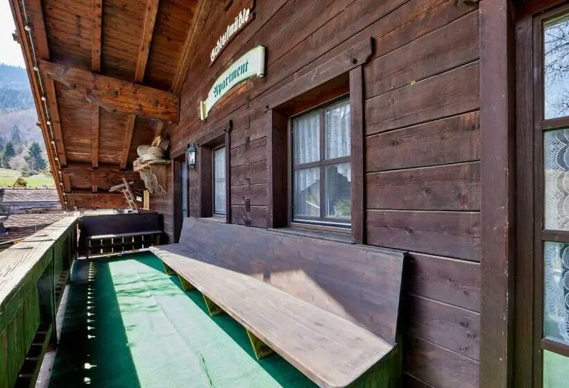 バルコニー付スタンダード４ベッドルーム, Appartements Gasthof Schleifmühle Unterammergau